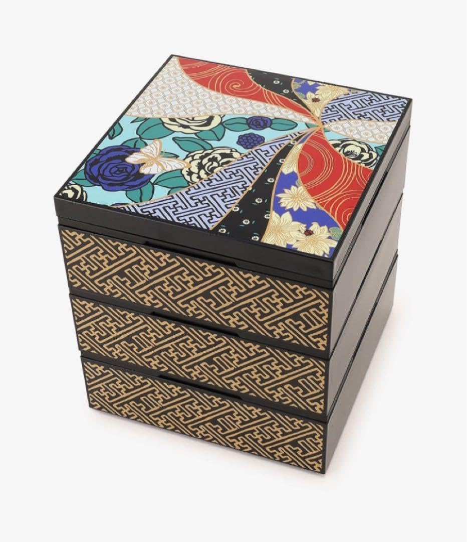 Amazon.co.jp: アフタヌーンティー ナタリー レテ 山中塗 3段重箱 Amazon.co.jp: アフタヌーンティー ナタリー レテ 山中塗 3段重箱